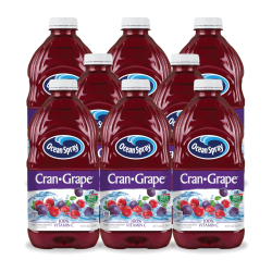 Ocean Spray Cran-Grape Juice - 64floz (1.89l) x 8 CASE