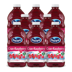 Ocean Spray Cran-Raspberry Juice - 64floz (1.89l) x 8 CASE