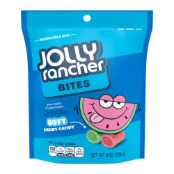 Jolly Rancher Bites Green Apple & Watermelon Soft & Chewy Candy - 8oz (226g)