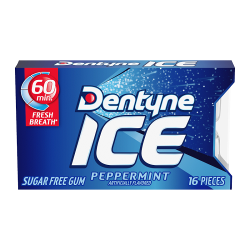 Dentyne Ice Gum Peppermint 16pc