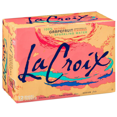 La Croix Grapefruit 12fl.Oz (355ml) Can 12-Pack