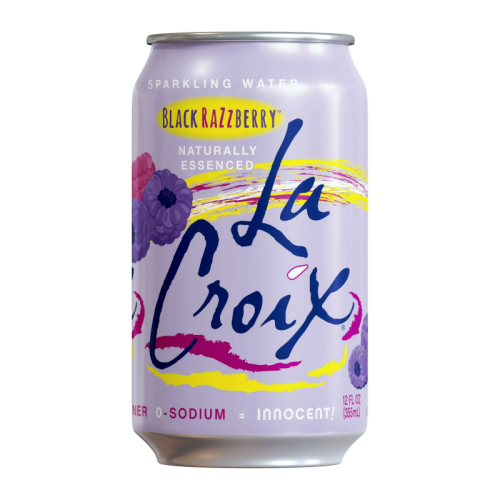 La Croix Black RazzBerry Sparkling Water - 12oz (355ml)
