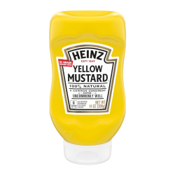 Heinz Yellow Mustard - 14oz (396g)