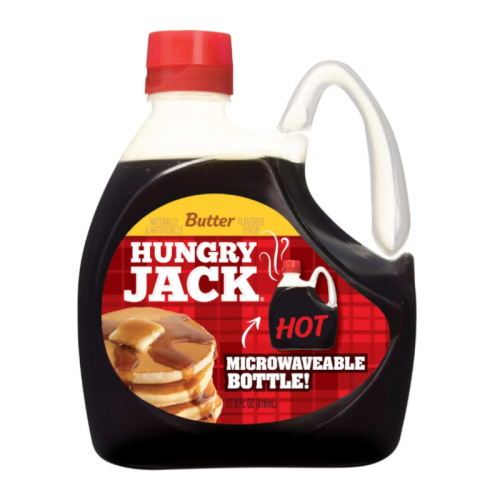 Hungry Jack Butter Flavoured Pancake Syrup - 27.6oz (816ml)