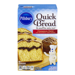 Pillsbury Cinnamon Swirl Quick Bread 17.4oz (493g)