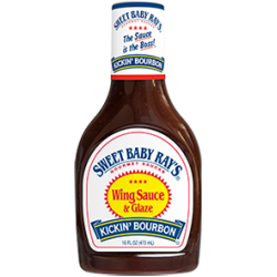 Sweet Baby Ray's Kickin' Bourbon Sauce & Marinade - 16fl.oz (473ml)