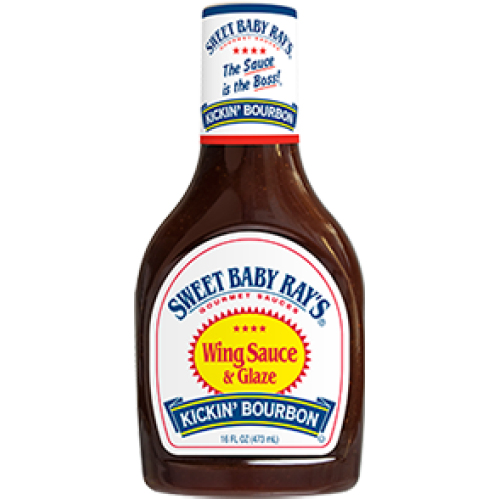 Sweet Baby Ray's Kickin' Bourbon Sauce & Marinade - 16fl.oz (473ml)