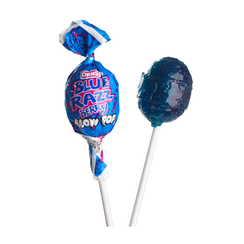 Charms Blue Razz Berry Blow Pop - 0.65oz (18.4g)
