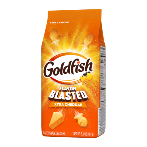 Pepperidge Farm Goldfish Crackers - Flavor Blasted Xtra Cheddar 6.6oz (187g)