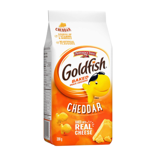 Pepperidge Farm Goldfish Crackers Cheddar - 200g [Canadian]