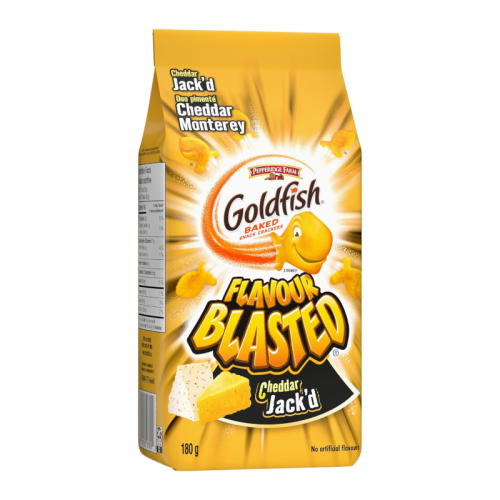 Pepperidge Farm Goldfish Flavour Blasted Cheddar Jack'd - 180g [Canadian]
