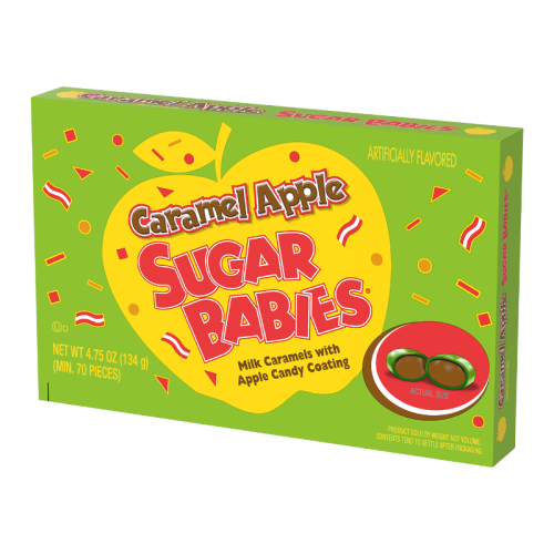 Charms Caramel Apple Sugar Babies Theatre Box - 4.75oz (134g)