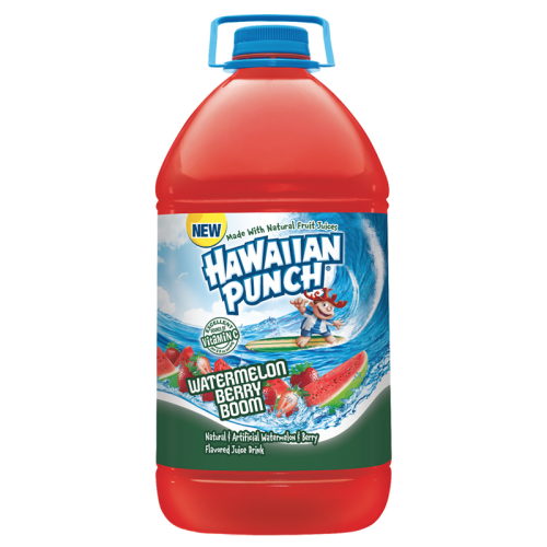 Hawaiian Punch Watermelon Berry Boom - 128oz (3.78L)
