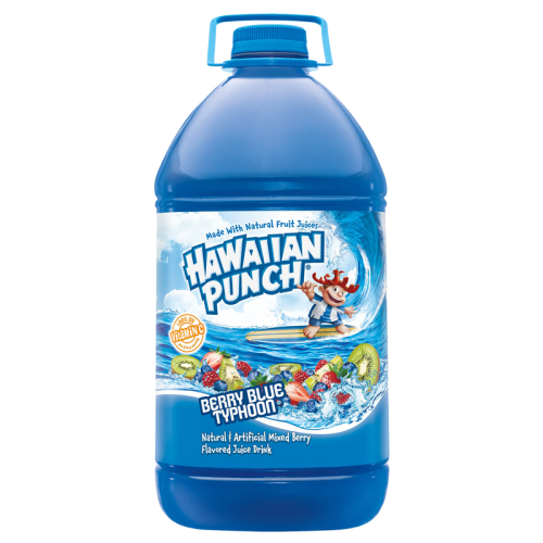 Hawaiian Punch Berry Blue Typhoon 1 Gallon (3.78 litre)