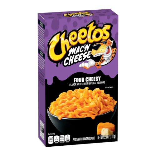 Cheetos Four Cheesy Mac 'n Cheese Box - 5.6oz (170g)