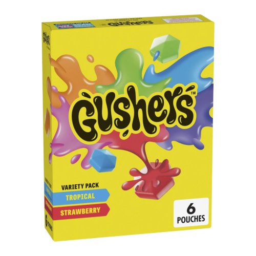 Betty Crocker Fruit Gushers Variety Pack - 4.8oz (136g)