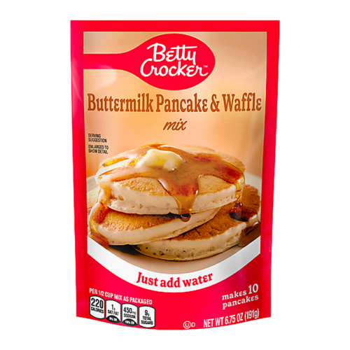 Betty Crocker Buttermilk Pancake & Waffle Mix - 6.75oz (191g)