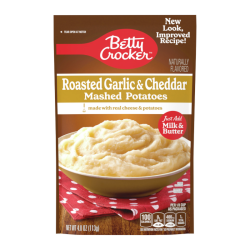 Betty Crocker Roasted Garlic Cheddar Mashed Potatoes - 4oz (113g)