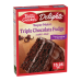 Betty Crocker Delights Super Moist Triple Chocolate Fudge Cake Mix - 13.25oz (375g)