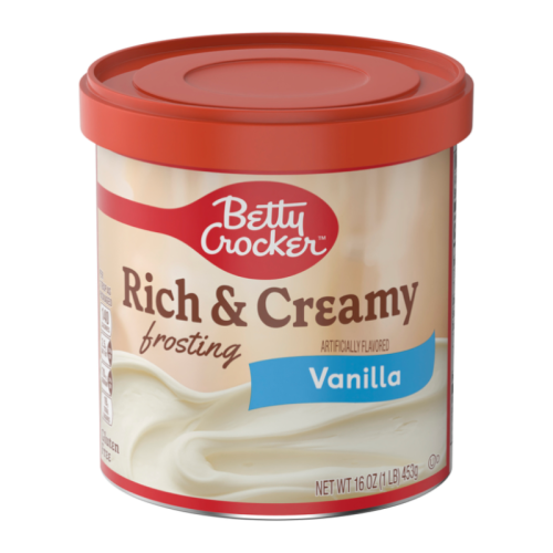 Betty Crocker Rich & Creamy Vanilla Frosting - 16oz (453g)