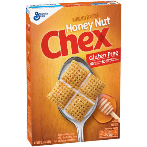 Honey Nut Chex Cereal Box 12.5oz (354g)