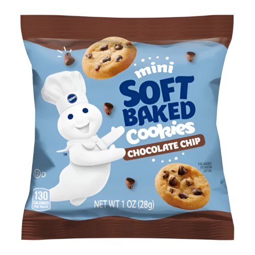 Pillsbury Soft Baked Mini Chocolate Chip Cookies  - 1oz (28g)