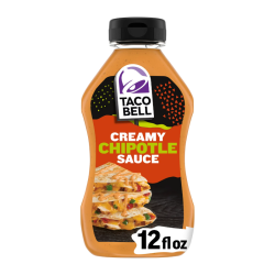 Taco Bell Creamy Chipotle Sauce - 12oz (354ml)