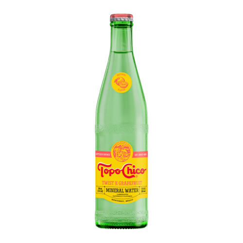 Topo Chico Twist Of Grapefruit Sparkling Water - 12fl.oz (355ml) Glass Bottle