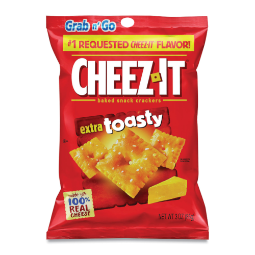 Cheez It Extra Toasty - 3oz Big Bag (85g)