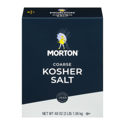 Morton Coarse Kosher Salt - 3lbs (1.36kg)
