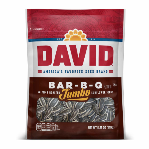 David - Jumbo Sunflower Seeds BBQ - 5.25oz (149g)