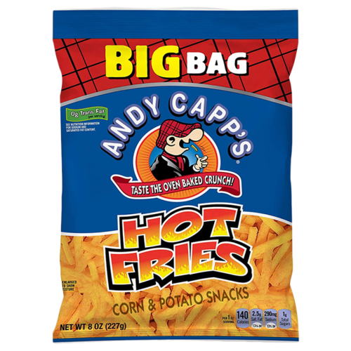Andy Capp's Hot Fries BIG BAG - 8oz (227g)