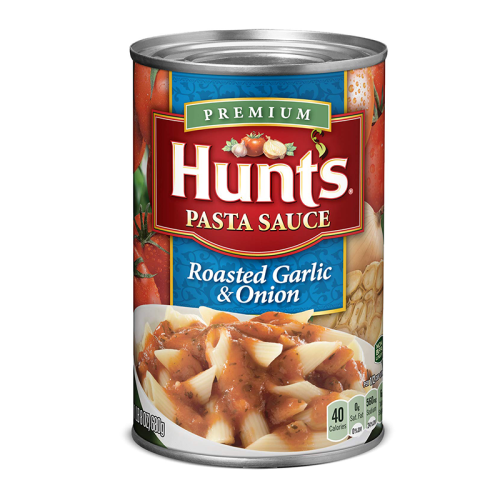 Hunts Roasted Garlic & Onion Pasta Sauce - 24oz (680g)