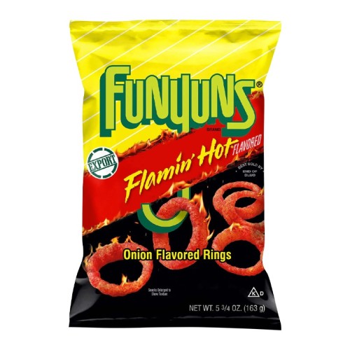 Funyuns Flamin' Hot Onion Rings Big Bag - 5.75oz (163g)