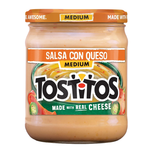 Tostitos Salsa Con Queso Dip 15oz (425.2g)