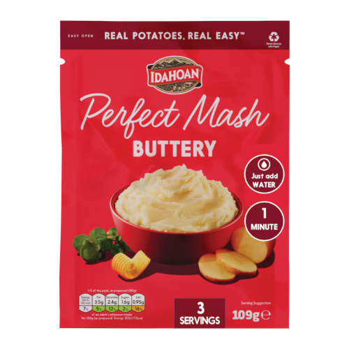 Idahoan Perfect Mash - Buttery (109g) UK