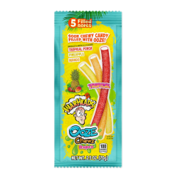 WARHEADS Ooze Chewz Tropical Ropes - 2.5oz (71g)