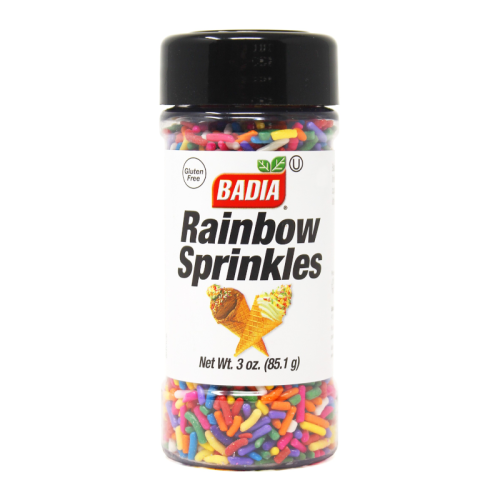 Badia Rainbow Sprinkles - 3oz (85.1g)