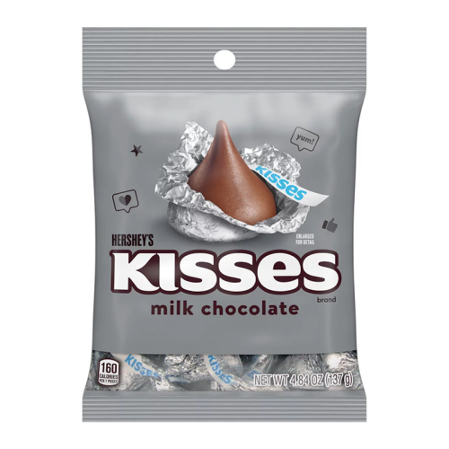 Hershey's Milk Chocolate Kisses - 4.84oz (137g)