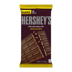 Hershey's Milk Chocolate w/ Almonds Giant Bar - 7.37oz (208g)