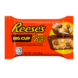 Reese's Big Cup Stuffed With Reese's Puffs - 1.2oz (34g)