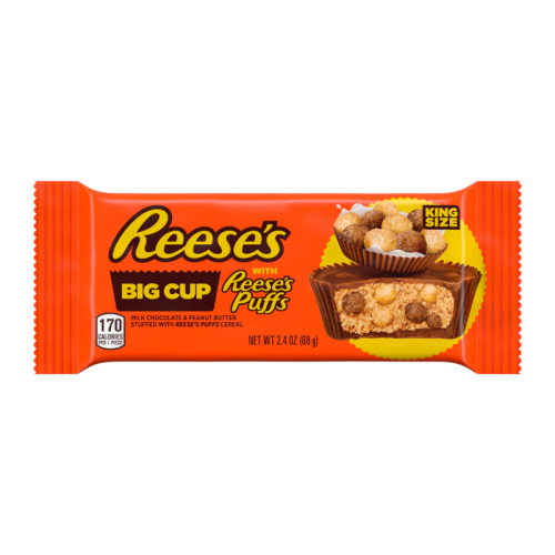 Reese's Big Cup Stuffed With Reese's Puffs King Size - 2.4oz (68g)
