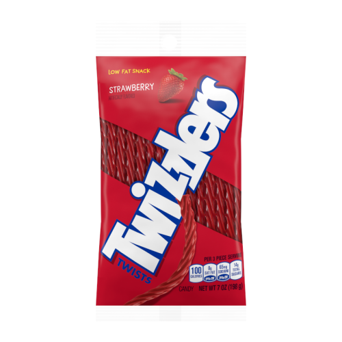 Twizzlers Strawberry Twists Peg Bag - 7oz (198g)