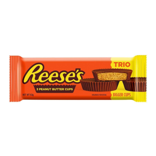 Reese's Peanut Butter Trio 3 Bigger Cups - 63g