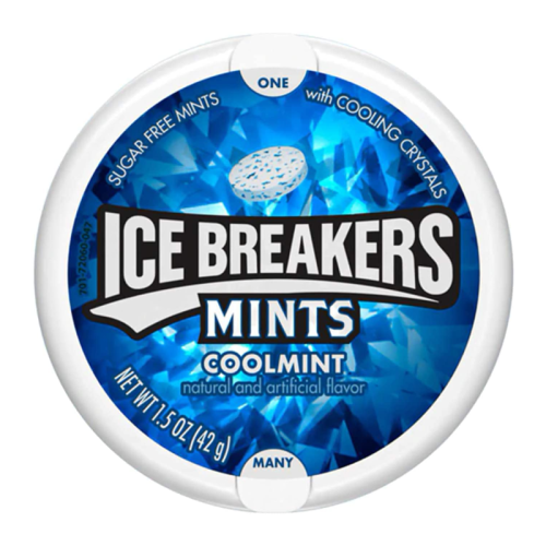 Ice Breakers Cool Mint Sugar Free Mints - 1.5oz (42g)