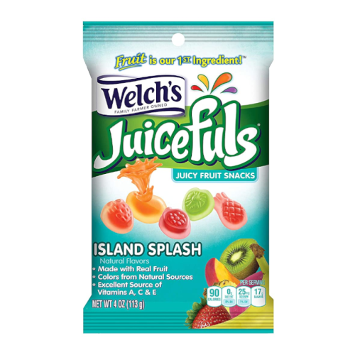 Welch's Juicefuls Fruit Snacks Island Splash - 4oz (113g)