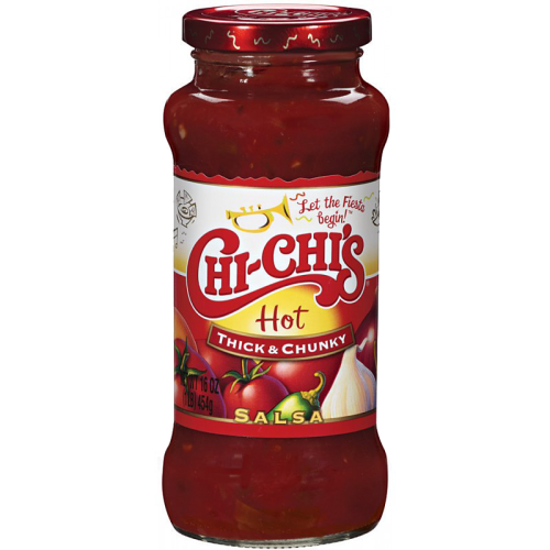 Chi-Chi's Thick & Chunky Hot Salsa 16oz (454g)