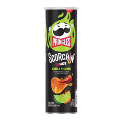 Pringles Scorchin Hot Chilli & Lime - 5.5oz (158g)