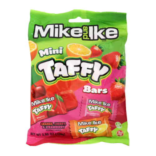 Mike & Ike Taffy - 3.8oz (108g)