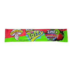 Warheads Taffy Bar 2in1 Tropical Strawberry Kiwi - 1.5oz (42g)